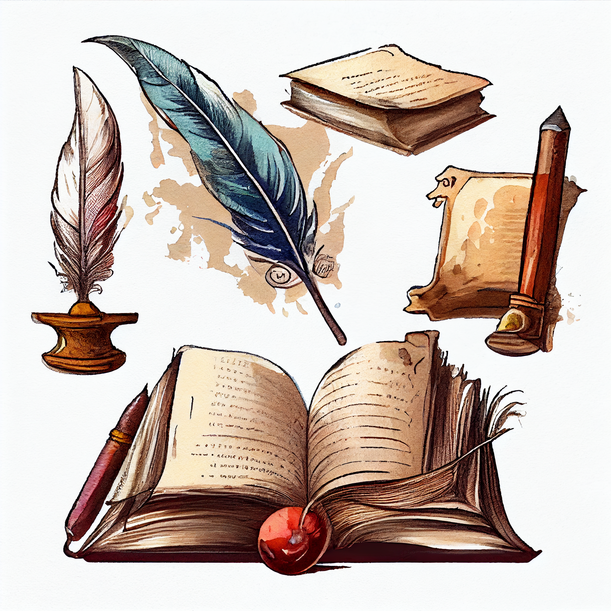 old scroll cliparts