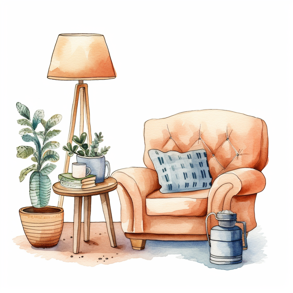 cartoon furniture cliparts