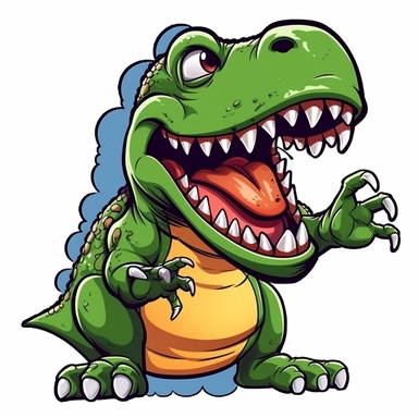 clipart dinosaur t-rex cartoon