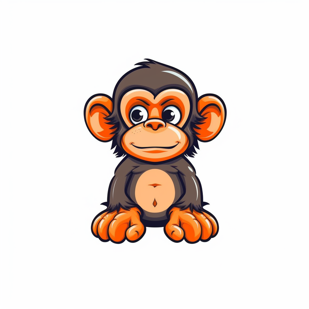 chimpanzee cliparts