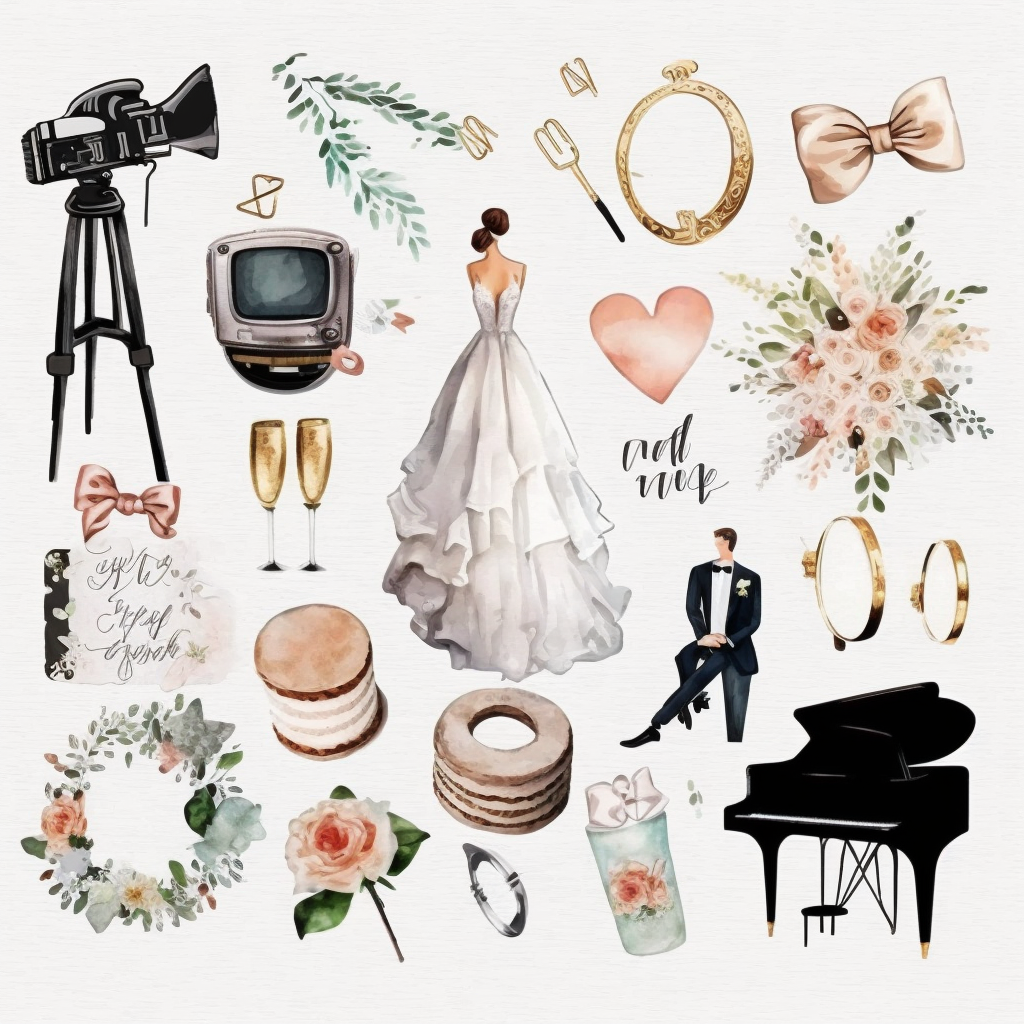heart key cliparts