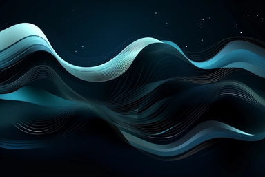 abstract blue background abstract background clipart vector of a beautiful black and blue design, in the style of dark azure, futuristic chromatic waves, layered organic forms, abstract minimalism appreciator, dark navy and navy, organic forms blending with geometric shapes, bold and daring compositions