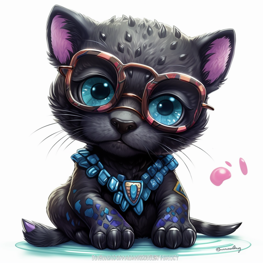 black panther clipart