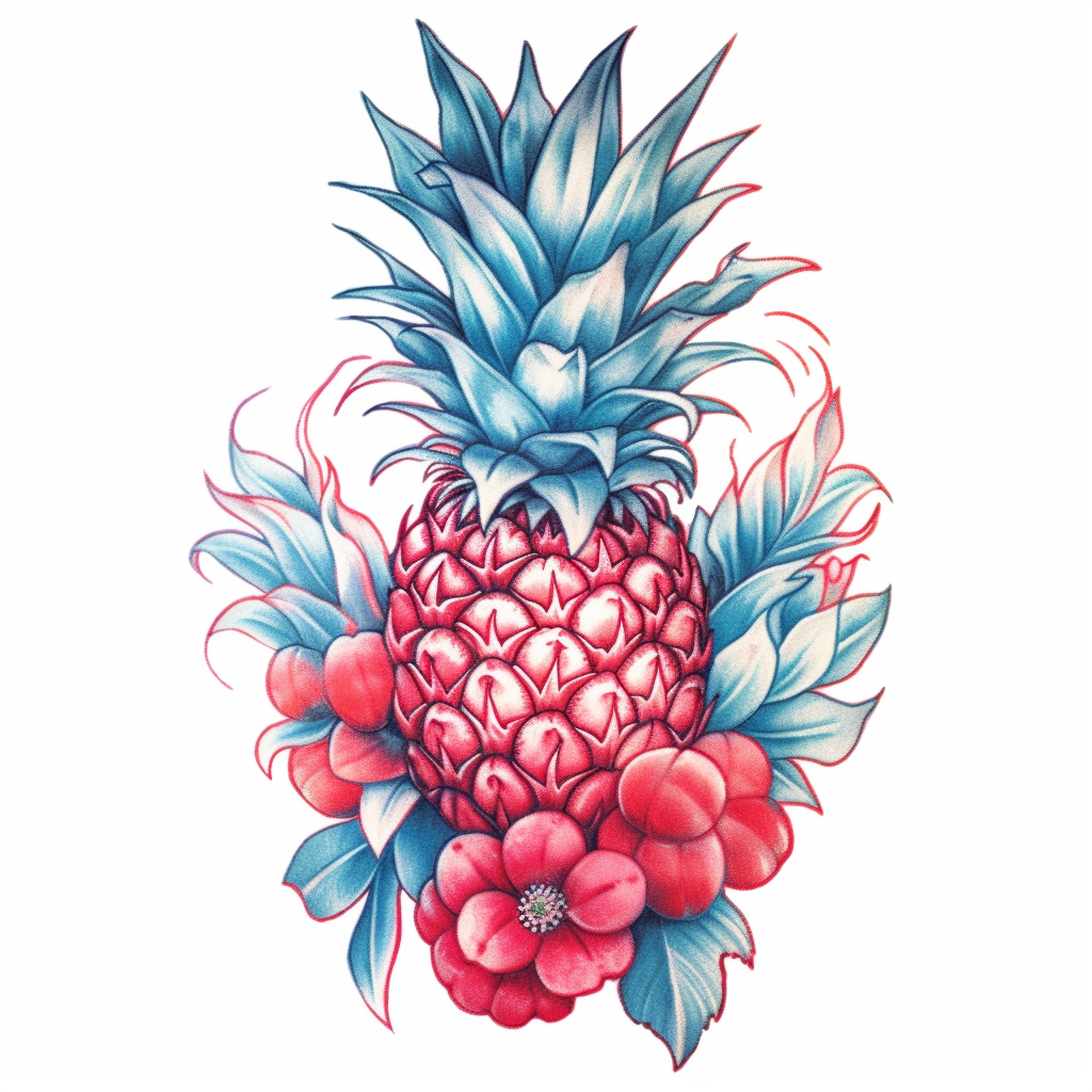 cartoon pineapple cliparts
