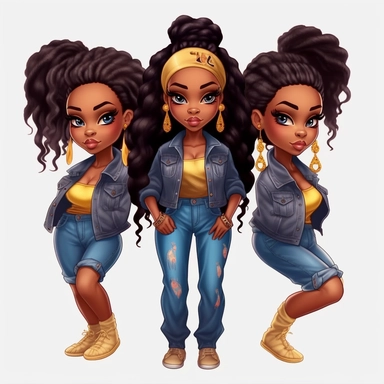 Chibi Dolls Beautiful Dread Loc Black Girl Magic Melanin Black Woman PNG image 1 Beautiful Dread Loc Black Girl Magic Melanin Black Woman PNG image 1 Beautiful Dread Loc Black Girl Magic Melanin Black Woman PNG image Beautiful Dread Loc Black Girl Magic Melanin Black Woman PNG Afro Fashion girl African American clipart Full-Shot Angle - Your target in full view--v 5