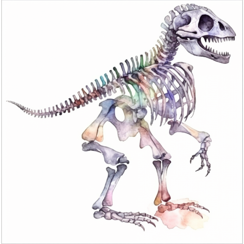 dinosaur skeleton cliparts