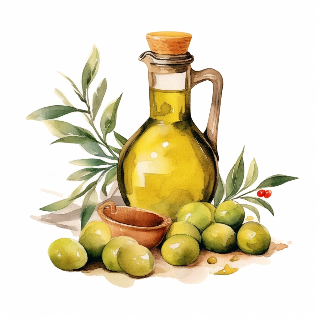 olive oil cliparts