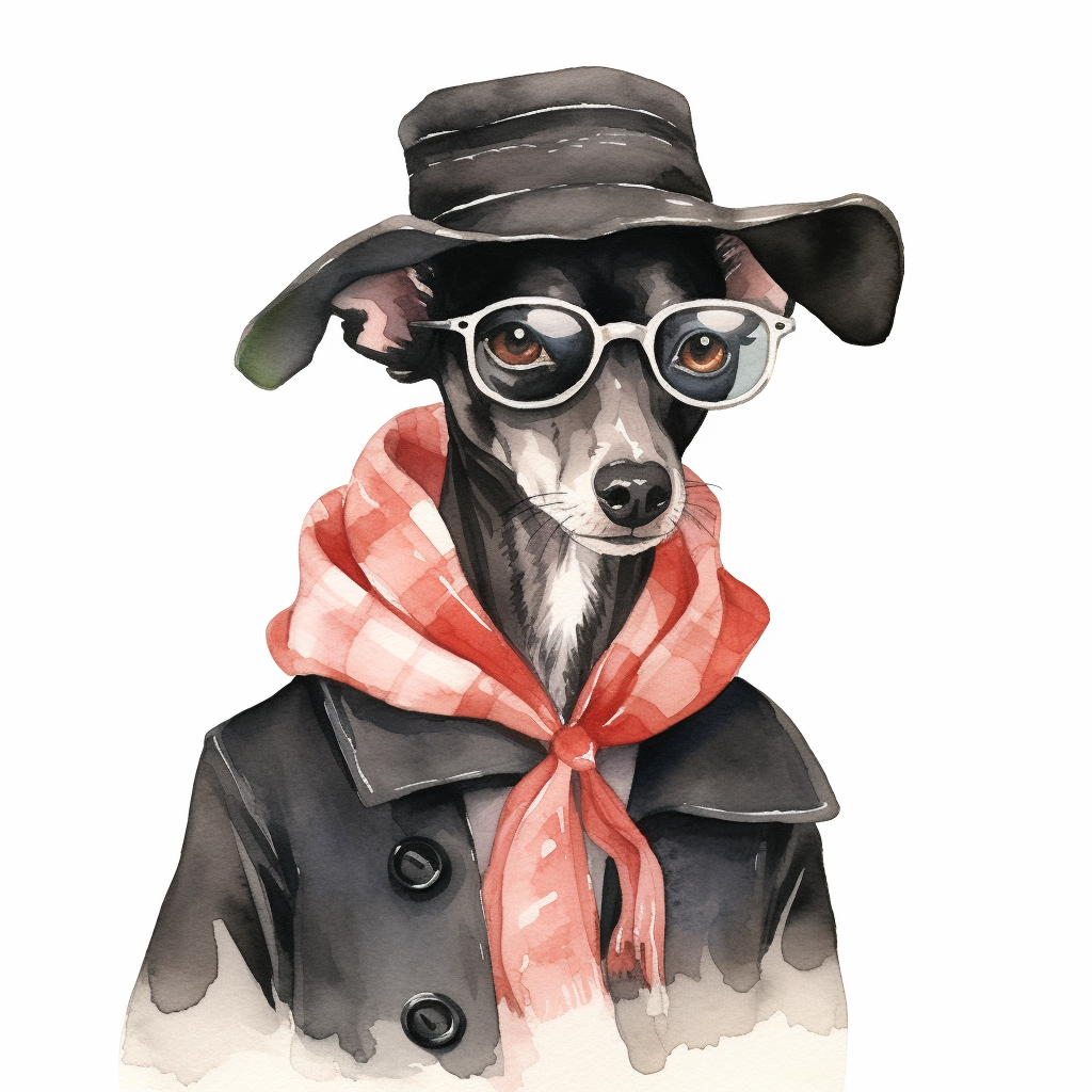 greyhound cliparts