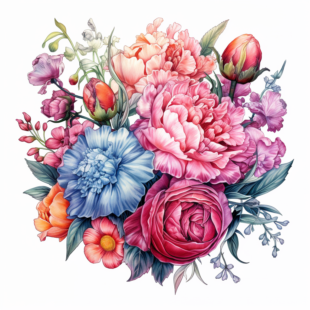 carnation flower cliparts
