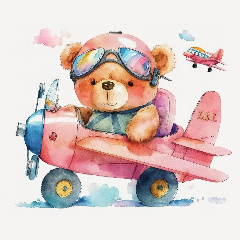 cute plane cliparts