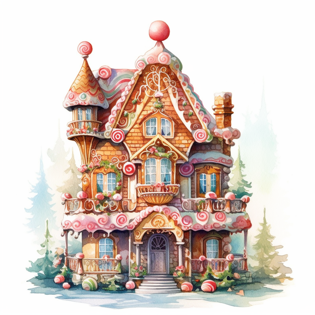 candy house cliparts