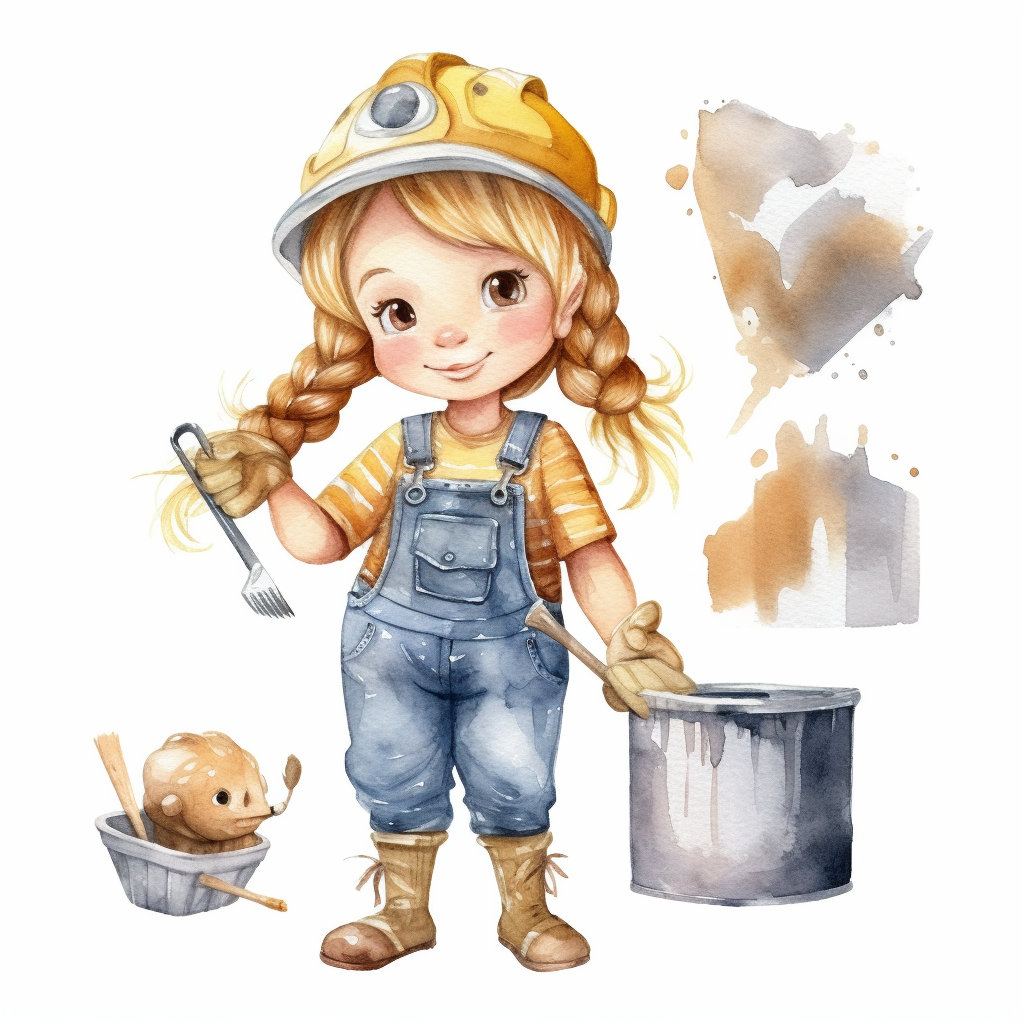 construction worker clipart