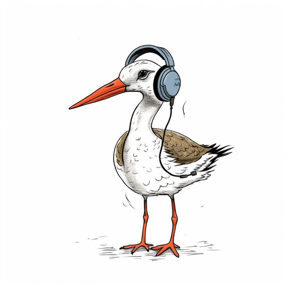 listening to music clipart