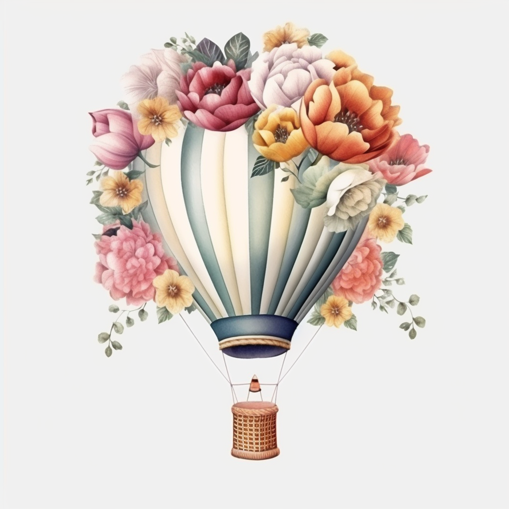 air balloon cliparts