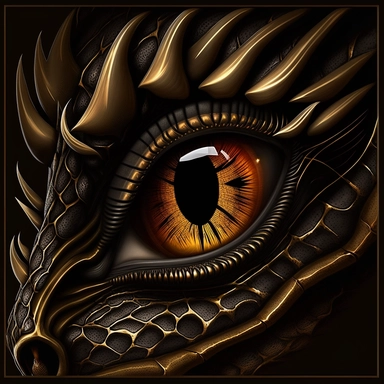 dragon eyes, inside border, clipart