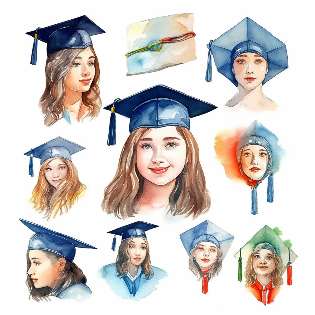 cliparts school students