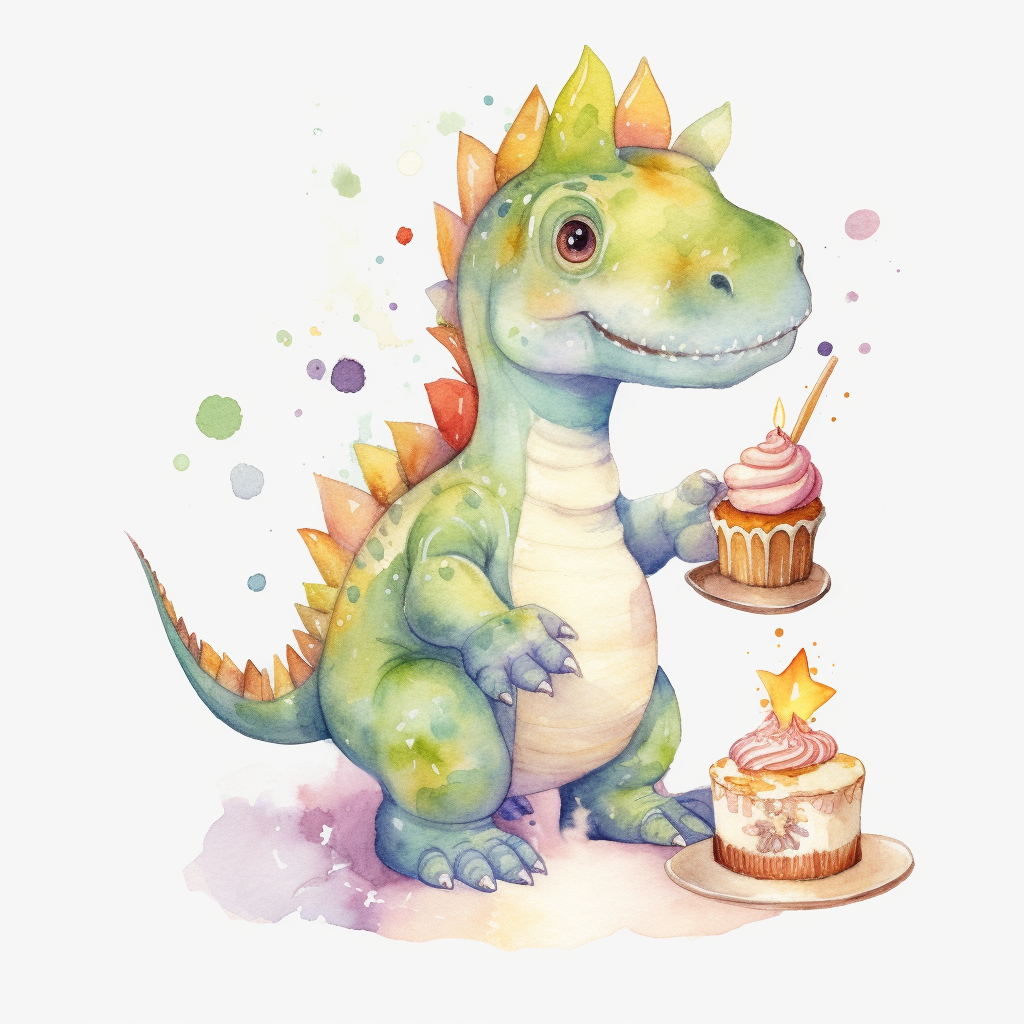 dinosaur birthday cliparts