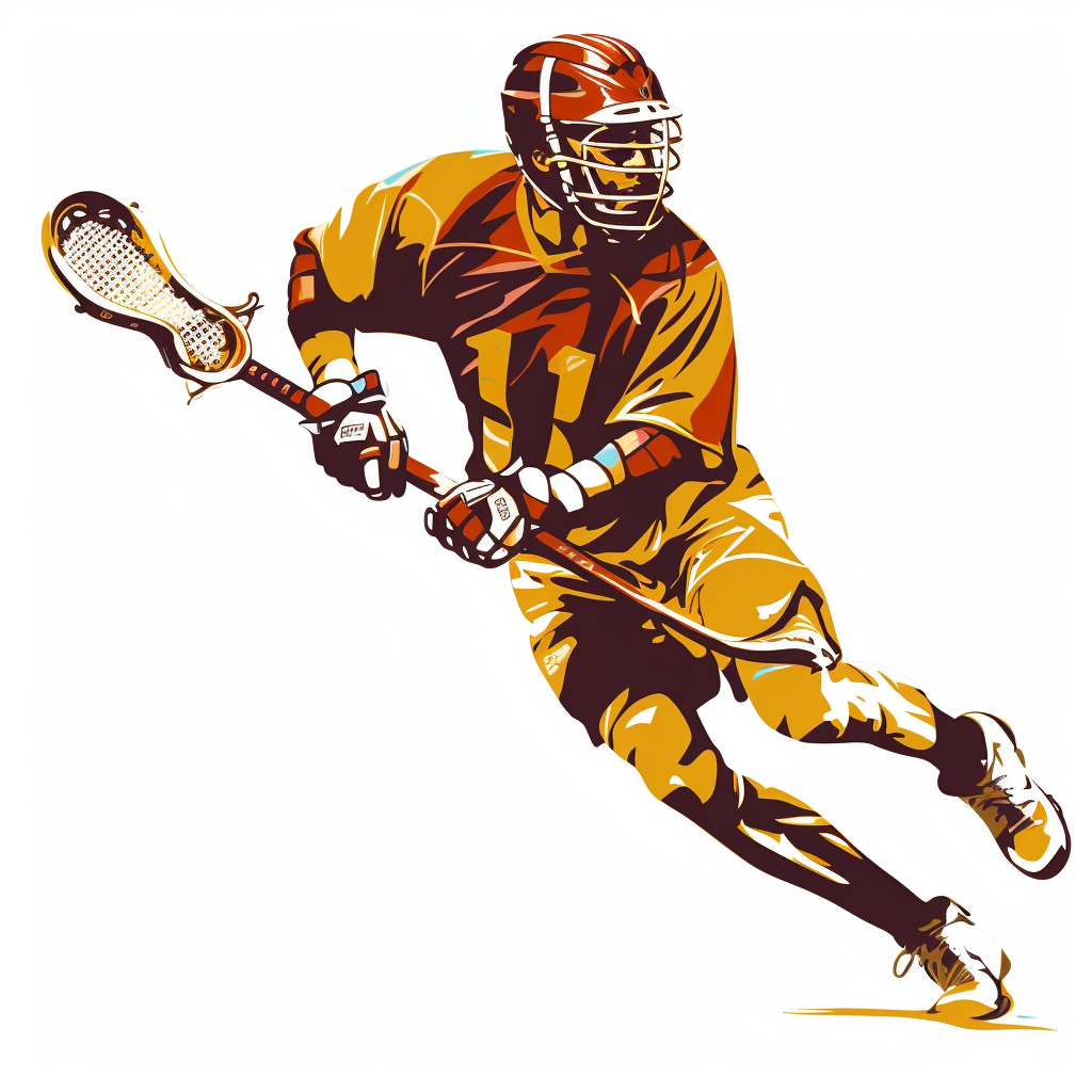 lacrosse player clipart, white background - Clip Art Library