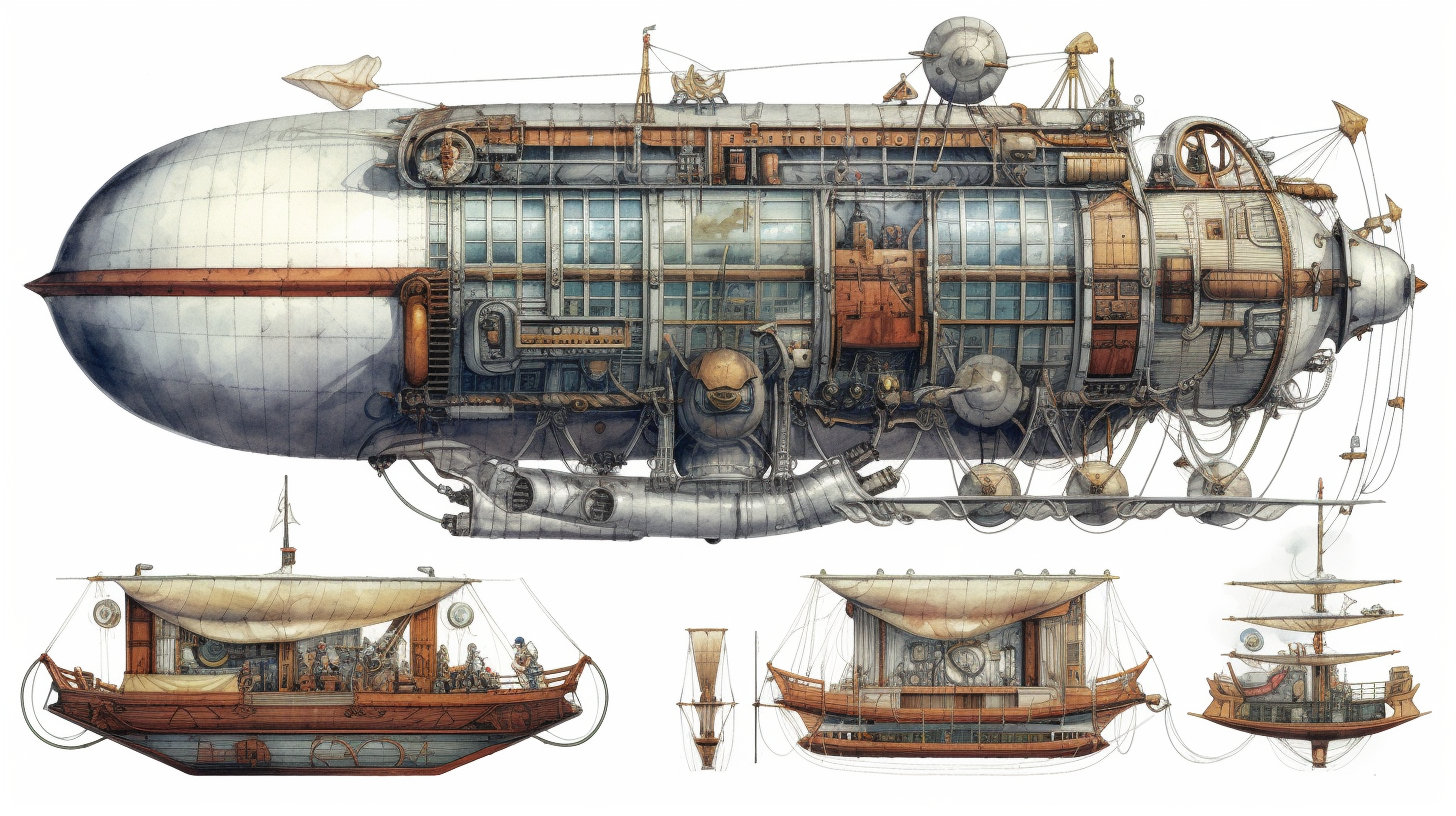 airship cliparts