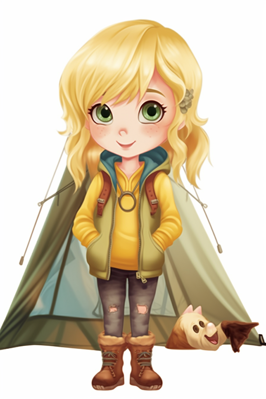 cute camp cliparts