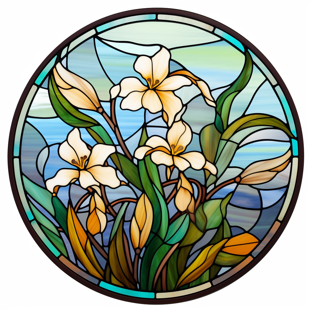 floral line cliparts