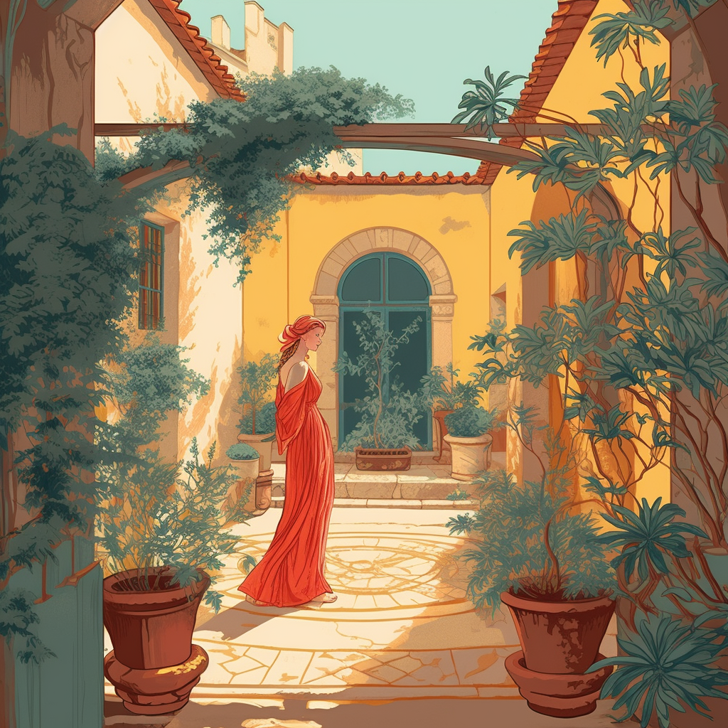 courtyard cliparts