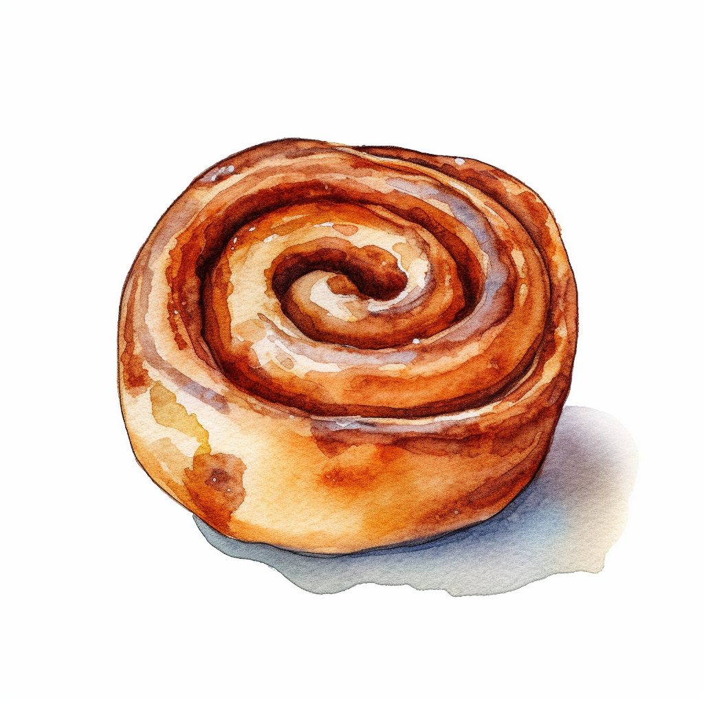 cinnamon roll cliparts