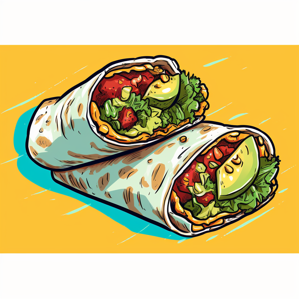 burrito cliparts