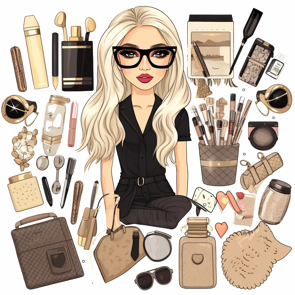 Planner Girl Fashion Clip Art Girl Clip Art Clipart PNG Beauty