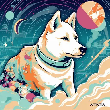 Create a piece of digital art using only Akita clipart. The catch? Your Akita must be depicted in an unexpected or unusual way. Maybe your Akita is floating in space, or has become a mythical creature like a centaur or mermaid. Maybe your Akita is an important figure in a futuristic society or an ancient civilization. Whatever you choose, your goal is to transform the familiar Akita into something entirely new and exciting. Have fun exploring the possibilities!