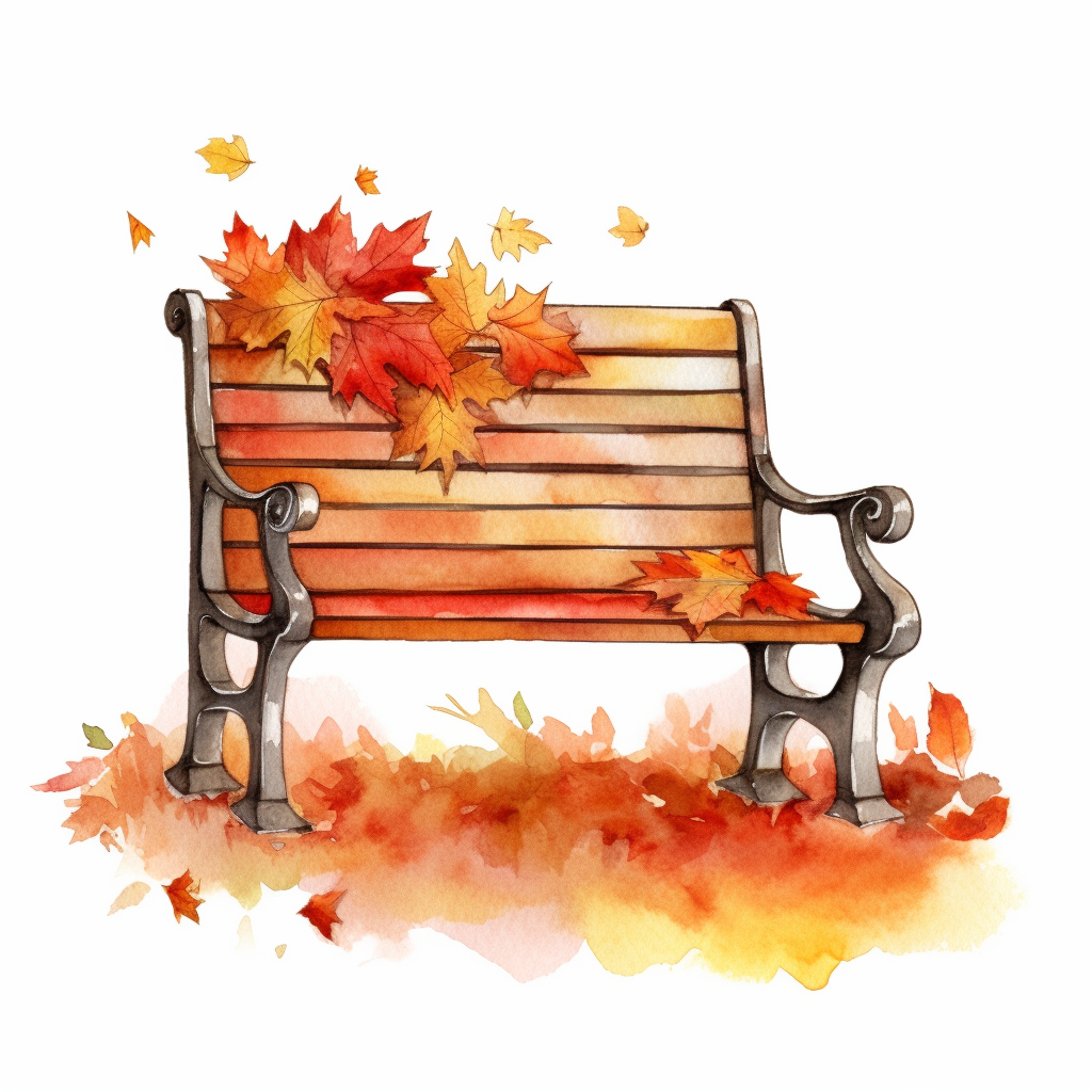 autumn cliparts black