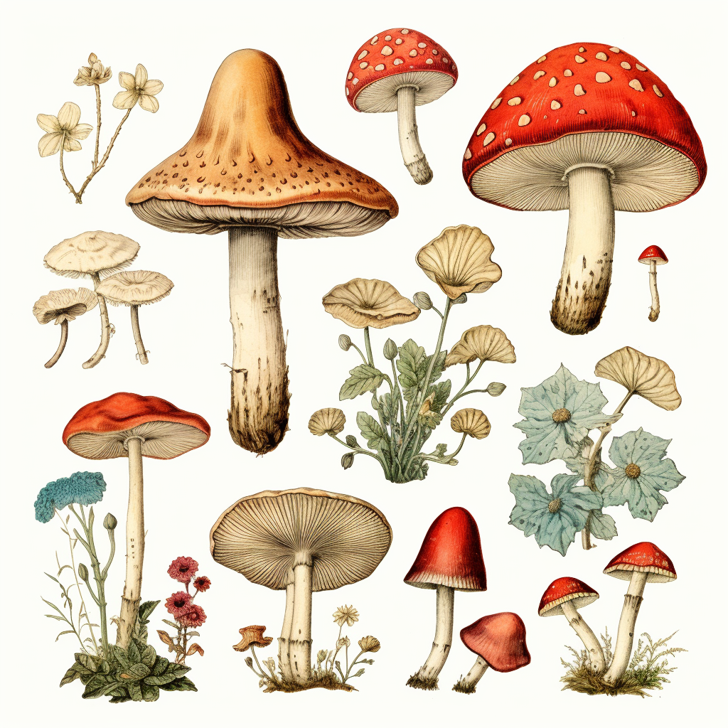 fungi cliparts