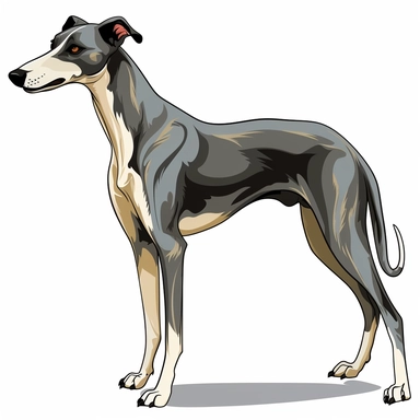 greyhound clipart