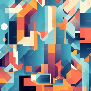 abstract vector graphic drawing close up of a colorful geometric shapes combination with a white background, james gilleard and james jean, escher, trending on artisation, by Sam Spratt, dan mcpharlin: : clipart icon, simple gradient color from gray to metalic blue, vector - based, sharp border, plane color and very defined