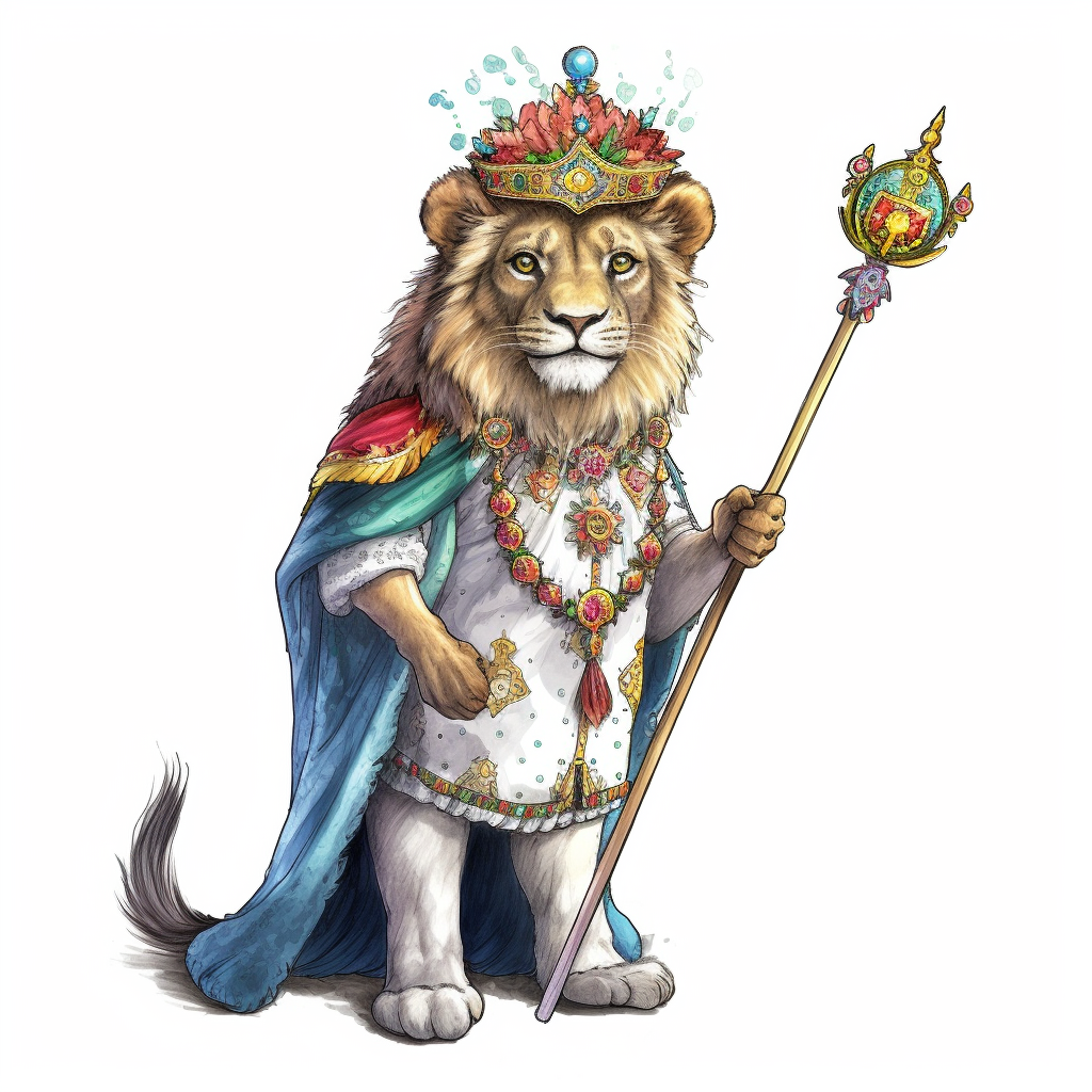 crown and scepter clipart