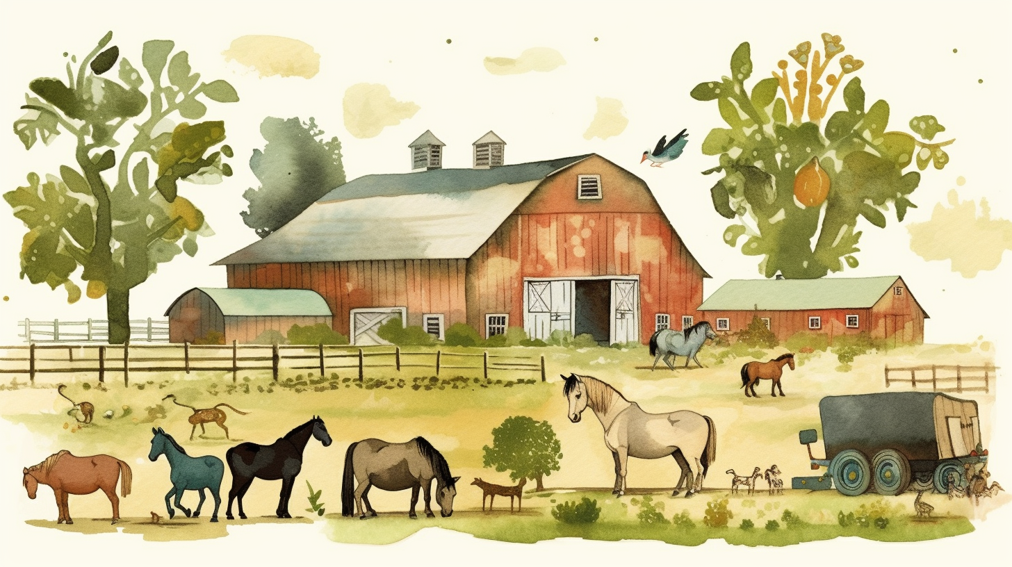 farm cliparts pen