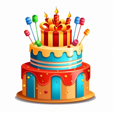 birthday Clip art Solid white background