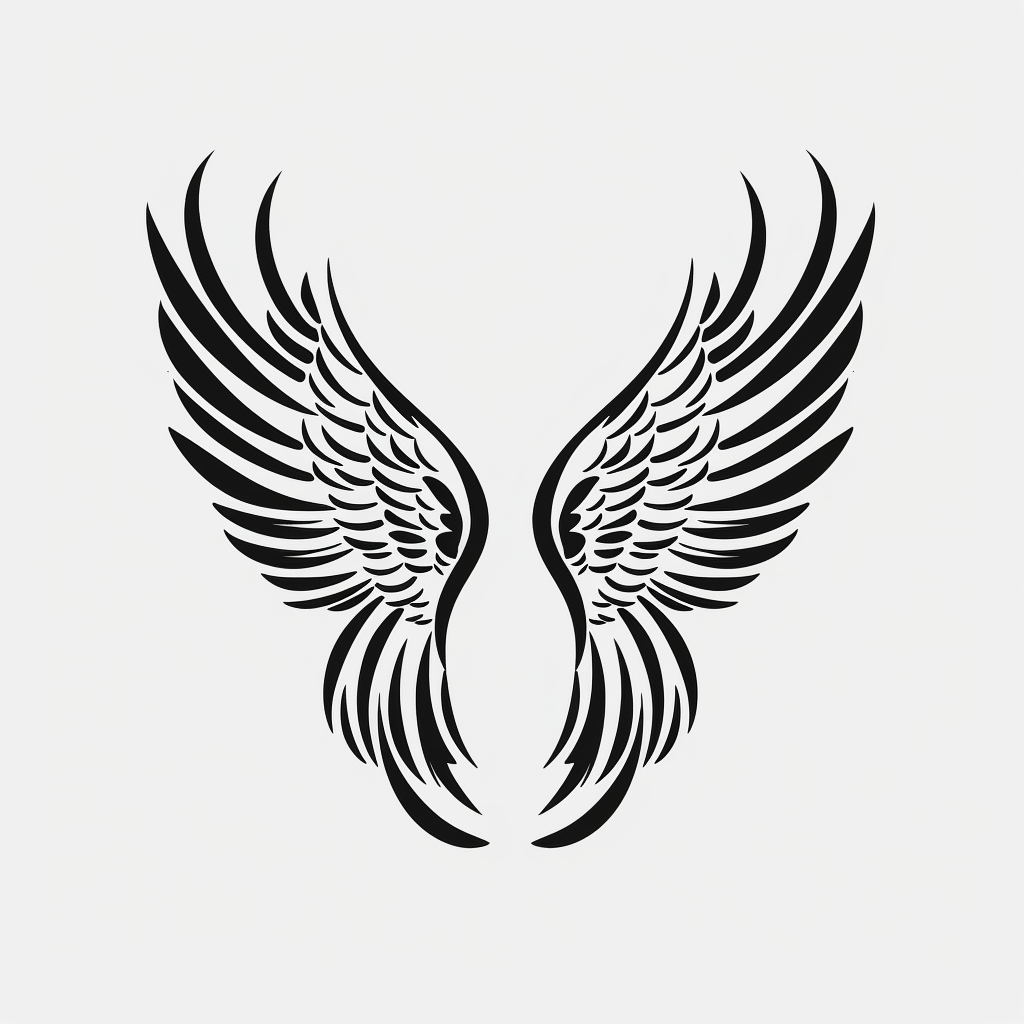 angel wings clip art