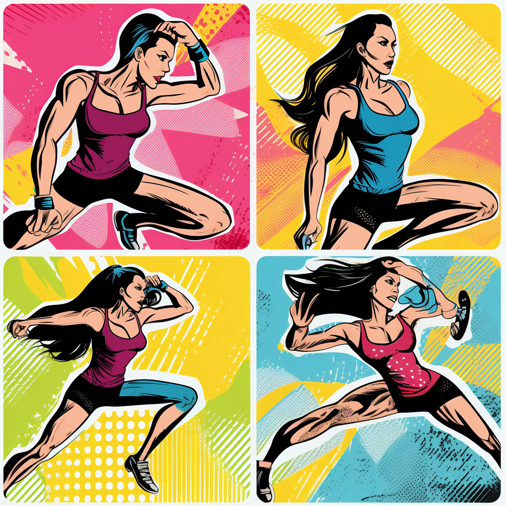 gym workout cliparts