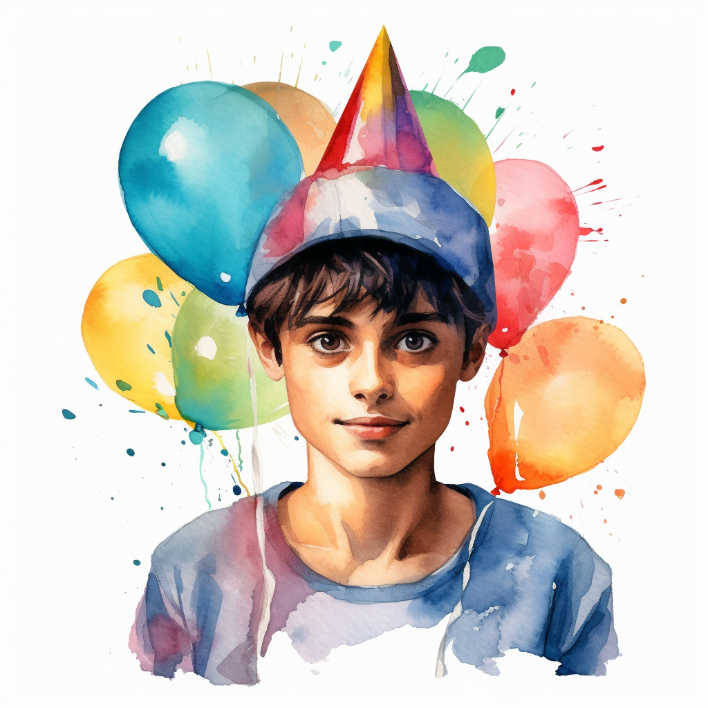 birthday boy clipart
