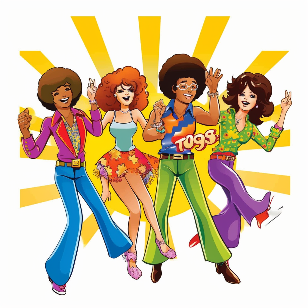 cartoon clipart people free 70 s