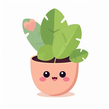 cute plant clipart png