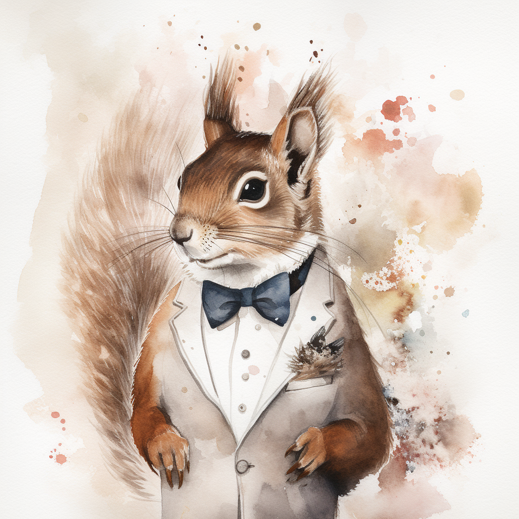 gray squirrel cliparts