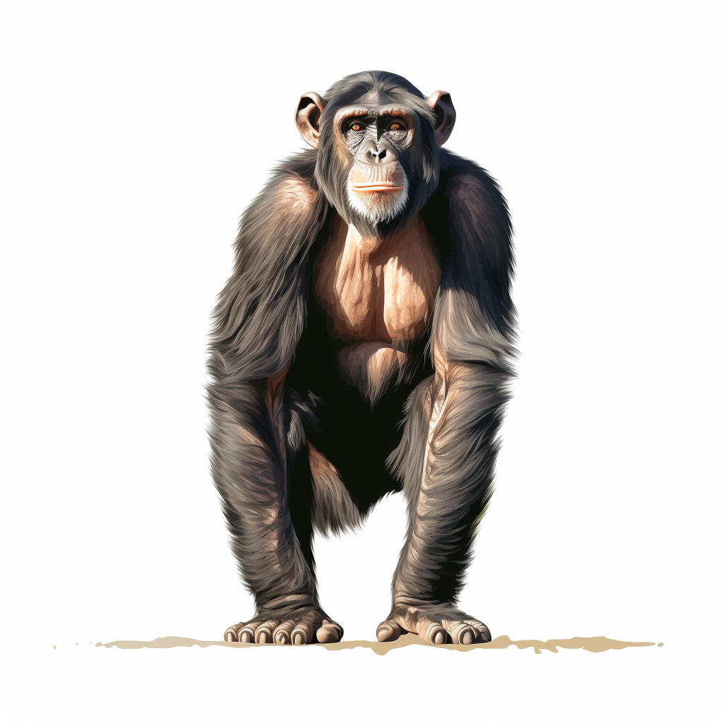 chimpanzee cliparts