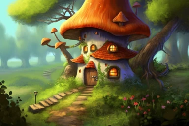a, cuento, ilustracin, karikatur, wonder, jungle, fairy, fairy, ester, children, light, clipping, leaves, round, country, sky, awesome, allman, ladies, fun, women, home, fantasy, architecture, house, nail polish, story, figure, landscape, dream, forest, plant, sweet, sweet dreams, life, lifestyle, movie, white, window, fairy tale, red, structure, green, nature, art, garden, floral, grass, mushroom, champignon mushroom, decoration, design, fee, door, isolated, jardim, ray, terrace, magic, underwo