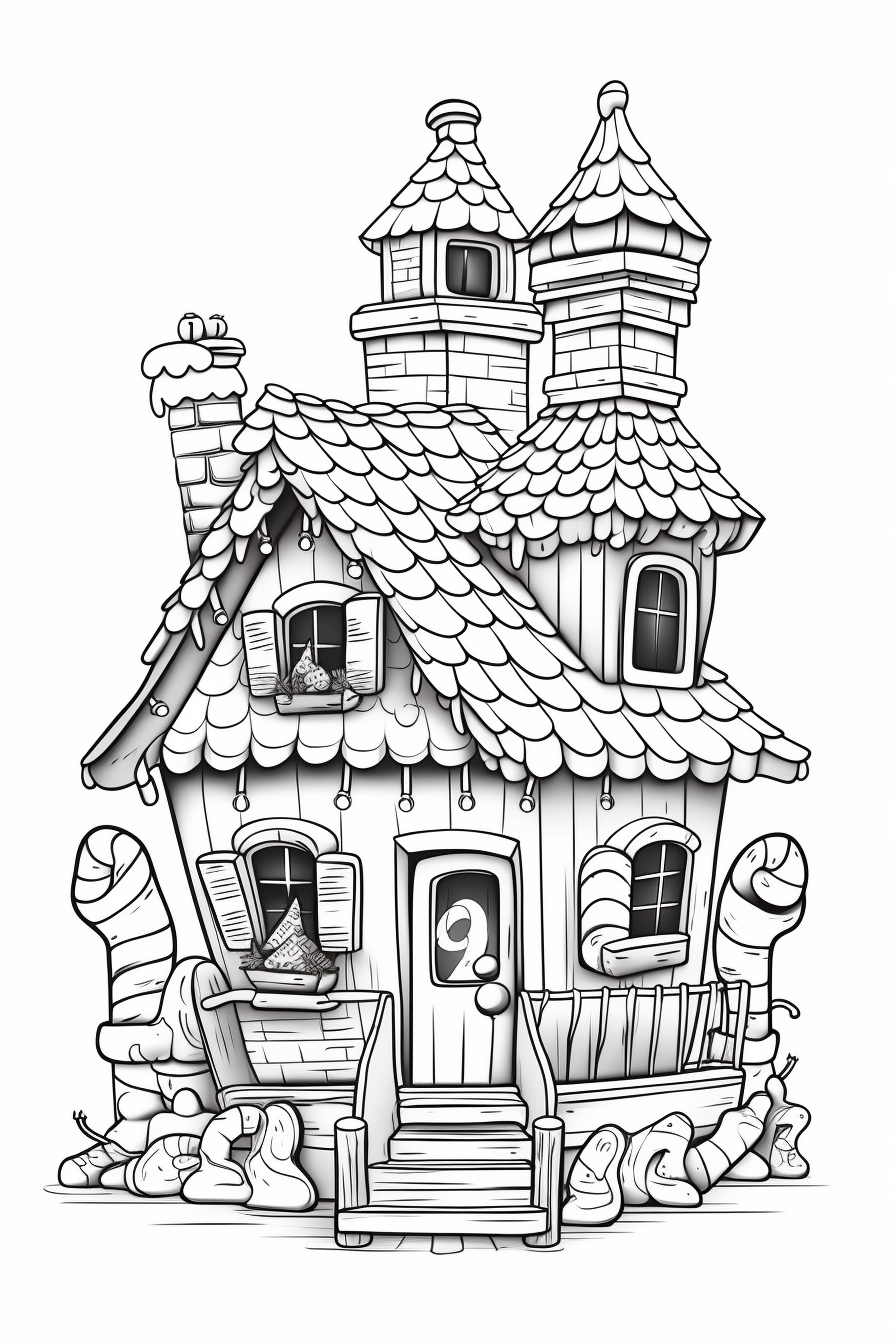 gingerbread house clip art