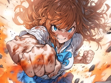 Ikki Tousen Sonsaku Hakufu Japanese manga series, paint art style, clipart, school background, superrealistic, one of a kind. battle other, The artwork features a dynamic, action - packed composition, with swirling energy blasts and dynamic poses adding to the sense of motion and excitement. The lighting is dramatic and moody, with deep blues and purples creating a sense of tension and danger. The overall mood is one of fierce determination, as Frieza battles to overcome his opponents.