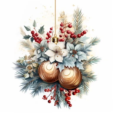 svg vector clipart image, traditional vintage Christmas card design, Christmas colors, beautiful oil painted image, Greg Olsen style, in organic shape, plain white background s 750