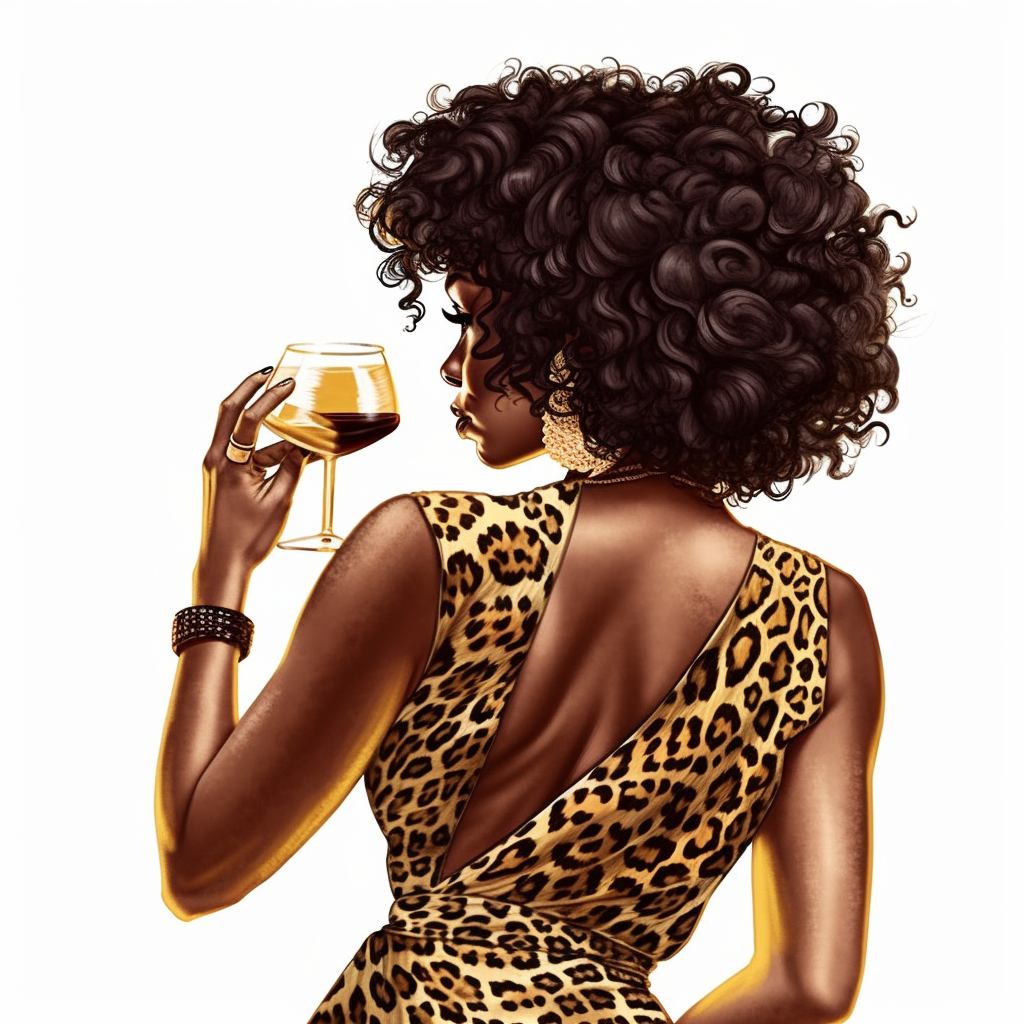leopard print clipart
