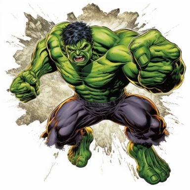 hulk clipart by Jim Fitzpatrick